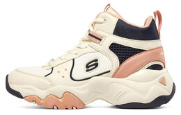 Кроссовки женские D"LITES 3.0 Chunky с высоким верхом бежево-синего цвета Skechers 167266-ntnv