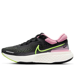 Кроссовки zoomx invincible run flyknit Nike, черный ct2229-002 | black/cyber/elemental pink