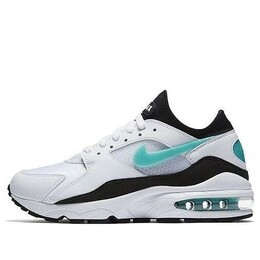 Кроссовки air max 93 Nike, белый 307167-100 | white/sport turq/black