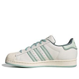 Кроссовки оригиналы суперзвезда Adidas, белый ie5532 | chalk white/green