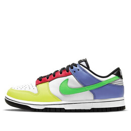 Кроссовки данк лоу Nike, желтый dd1503-106 | yellow/green/blue