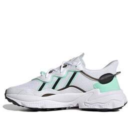 Кроссовки ozweego Adidas, белый fz3779 | white/black