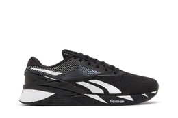 Кроссовки Nano X3 Reebok, черный hp6042 | core black/footwear white/smash orange