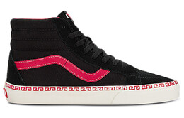 Кроссовки Vans SK8-Hi 'Black Red' vn0007nzblk