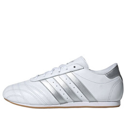 Кроссовки тхэквондо кружево Adidas, белый js1192 | cloud white/silver metallic/gum