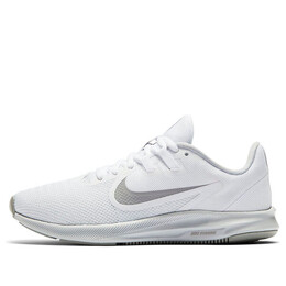 Кроссовки downshifter 9 низкие трикотажные Nike, белый aq7486-100 | white