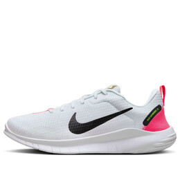 Кроссовки flex experience run 12 Nike, белый dv0746-102 | white/hot punch/volt/black