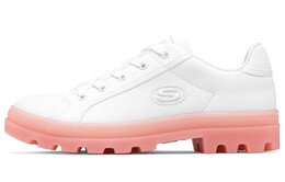 Кроссовки для скейтбординга Roadies женские, низкие, белые/пудровые Skechers 155114-wlpk