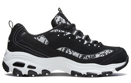 Кроссовки Skechers D'Lites 1.0 Running Shoes Black/White Women's 99999825-blk