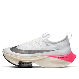 Кроссовки air zoom alphafly next% Nike, белый dd8878-100 | white/gray/pink