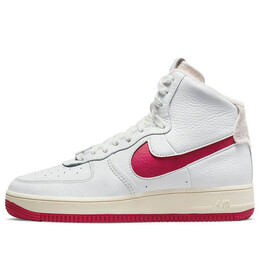 Кроссовки air force 1 high sculpt Nike, белый dc3590-100 | summit white/gym red
