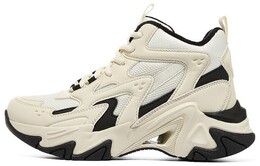 Кроссовки Stamina V6 Chunky женские средней высоты, черные, белые, бежевые Skechers 177295-ntbk