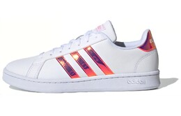GRAND COURT Скейтбординг Кроссовки женские низкие белые/фиолетовые Powder Adidas Neo fw5722