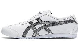 Кроссовки Mexico 66 белые/черные/серебристые Onitsuka Tiger 1183a945-100