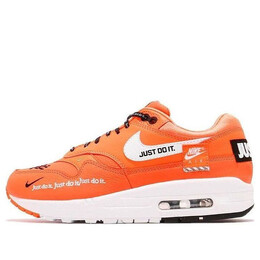 Кроссовки air max 1 lx Nike, оранжевый 917691-800 | total orange/white/black