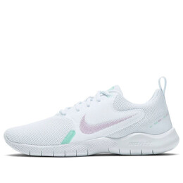 Кроссовки flex experience run 10 Nike, белый ci9964-101 | white/purple/green/gray/purple/whitegold