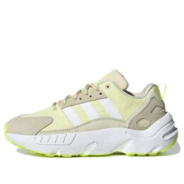 Кроссовки zx 22 boost Adidas, желтый gw8317 | sand / cloud white / yellow tint