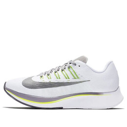 Кроссовки зум флай Nike, белый 897821-101 | white/gunsmoke/atmosphere grey/volt