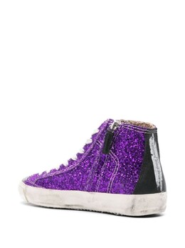 Philippe Model Paris кеды Prsx High, фиолетовый prhdgl03 | фиолетовый