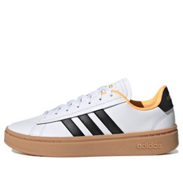 Кроссовки гранд корт альфа Adidas, белый gx8165 | cloud white / core black / flash orange