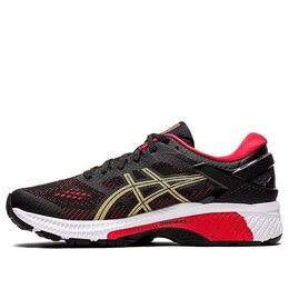 Кроссовки gel kayano 26 красные золотые Asics, красный 1012a653-001 | blackredgold