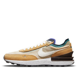 Кроссовки вафельные коричневые Nike, бежевый dm6437-737 | cream/brown