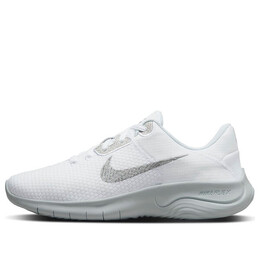 Кроссовки flex experience run 11 wide Nike, белый dh8254-100 | white/silver