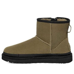 Кроссовки классические мини с застежкой-молнией и логотипом на ленте Ugg, зеленый 1144034-btol | green