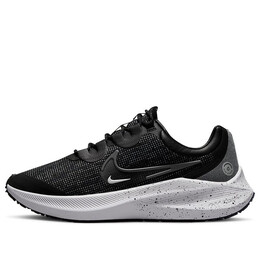 Кроссовки zoom winflo 8 shield Nike, черный dc3730-001 | black/iron grey/metallic sliver
