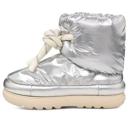 Кроссовки классические макси короткие ботинки Ugg, серебряный 1135153-mslv | metallic silver