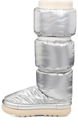 Кроссовки классические макси ультра высокие ботинки Ugg, серебряный 1135152-mslv | metallic silver