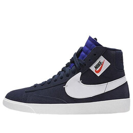 Кроссовки блейзер средний rebel xx Nike, синий bq4022-401 | blackened blue/summit white-black