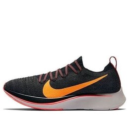 Кроссовки zoom fly fk Nike, черный ar4562-068 | black/orange peel-flash crimson