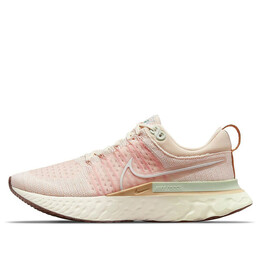 Кроссовки react infinity run flyknit 2 Nike, розовый dm7193-711 | pink/green/white