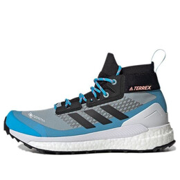Кроссовки terrex free hiker gtx Adidas, черный gy6134 | black/blue/white