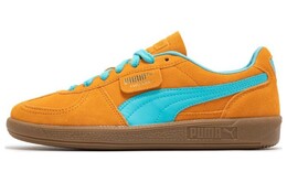Кроссовки Puma Palermo Dark Cheddar Bright Aqua, оранжевый/синий 396463-13 | orange blue