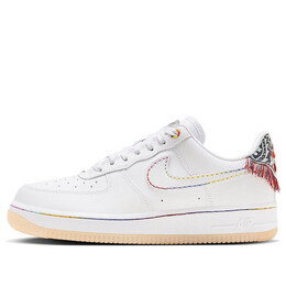 Кроссовки air force 1 низкие Nike, белый fn8918-111 | white/black/red