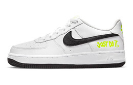 Кроссовки Nike Air Force 1 Low Just Do It White Volt GS dm3271-100