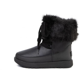 Кроссовки Gracie водонепроницаемые кожаные ботинки на шнуровке Ugg, черный 1105769-blk | black