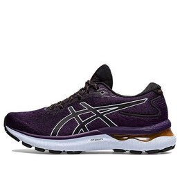 Кроссовки гель нимбус 24 тр Asics, фиолетовый 1012b383-001 | dark purple/black/orange