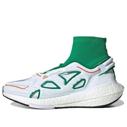 Кроссовки stella mccartney x ultraboost 22 Adidas, белый gx9866 | white/green/orange
