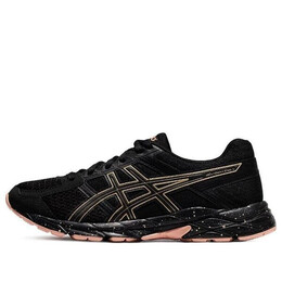 Кроссовки гель contend 4 Asics, черный t8d9q-011 | black/gold/pink