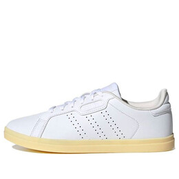 Кроссовки neo courtpoint cl x Adidas, белый fw7387 | white/yellow