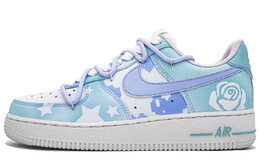 Кроссовки Air Force 1 для скейтбординга, унисекс, низкие, темно-синий Nike cw2288-111(team400-怦然心动男女款蓝) | hydrangea blue
