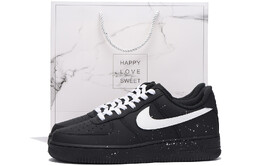 Кроссовки Air Force 1 для скейтбординга, унисекс, низкие, серебряный/черный Nike cw2288-001(team59-男女同款黑白sbox) | black/white