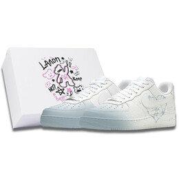 Кроссовки Nike Air Force 1 Skateboard Shoes Unisex Low-Top Blue cw2288-111(team58-只爱你s-box) | white