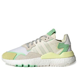 Кроссовки оригинальные nite jogger Adidas, белый fy3104 | white/yellow/green