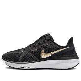 Кроссовки Air Zoom Structure 25 Nike, черный dj7884-003 | black/gold/white