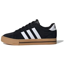 Кроссовки Adidas DAILY 4.0 Skateboarding Shoes Unisex Low-top Black/white, черный/белый/желтый ji4354 | black/white/resin yellow