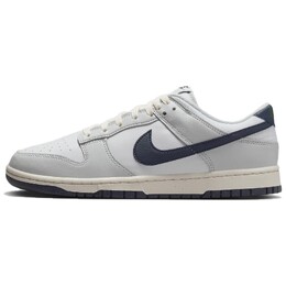 Кроссовки Nike Dunk Vintage Basketball Shoes Men Low-top White/deep Navy Blue, белый/тёмно-синий dv0831-111 | white/deep navy blue